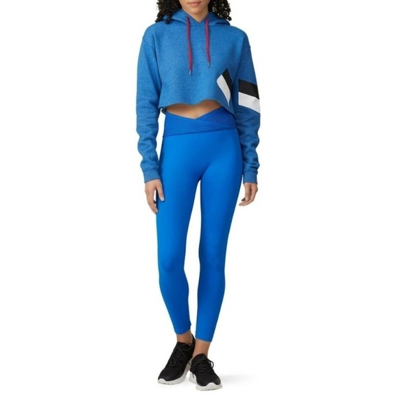 Phat‎ Buddha Vandam Stripes Cropped Hoodie sz Small - Picture 3 of 9